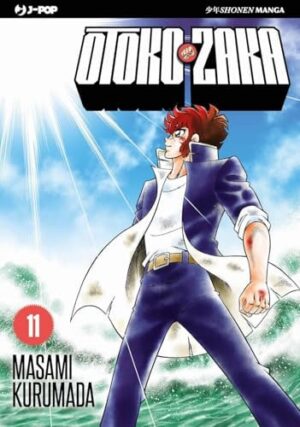 Copertina del manga Otoko Zaka vol. 11, edizione italiana J-POP Edizioni di Masami Kurumada