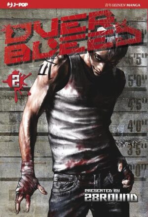 Copertina del manga Over Bleed vol. 2, edizione italiana J-POP Edizioni di 28round