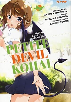 Copertina del manga Petit Devil Kohai vol. 1, edizione italiana J-POP Edizioni di Kamoshida & Nanamiya