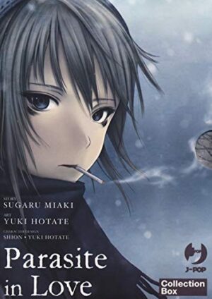 Copertina del manga Parasite in Love Box (1-3), edizione italiana J-POP Edizioni di Sugaru Miaki & Yuuki Hotate
