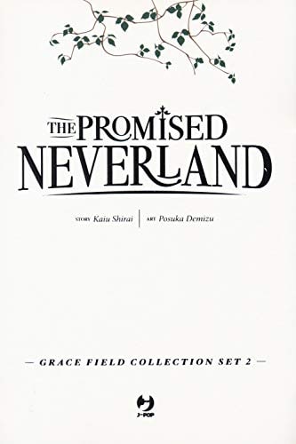 Copertina del manga Promised Neverland Grace Field vol. 2, edizione italiana J-POP Edizioni di Posuka Demizu, Shirai & Nanao
