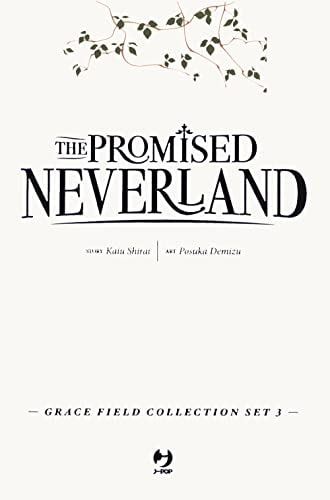 Copertina del manga Promised Neverland Grace Field vol. 3, edizione italiana J-POP Edizioni di Posuka Demizu, Shirai & Nanao