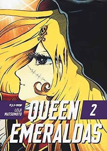 Copertina del manga Queen Emeraldas vol. 2, edizione italiana J-POP Edizioni di Leiji Matsumoto
