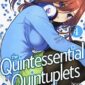 Copertina del manga Quintessential Quintuplets vol. 4, edizione italiana J-POP Edizioni di Negi Haruba