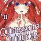 Copertina del manga Quintessential Quintuplets vol. 11, edizione italiana J-POP Edizioni di Negi Haruba