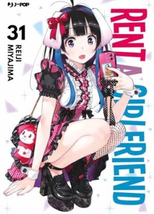 Copertina del manga Rent a Girlfriend vol. 31, edizione italiana J-POP Edizioni di Reiji Miyajima