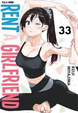 Copertina del manga Rent a Girlfriend vol. 33, edizione italiana J-POP Edizioni di Reiji Miyajima