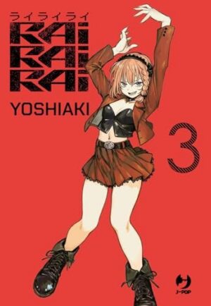 Copertina del manga Rairairai vol. 3, edizione italiana J-POP Edizioni di Editore
