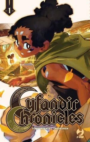 Copertina del manga Radiant - Cyfandir Chronicles vol. 1, edizione italiana J-POP Edizioni di Tony Valente