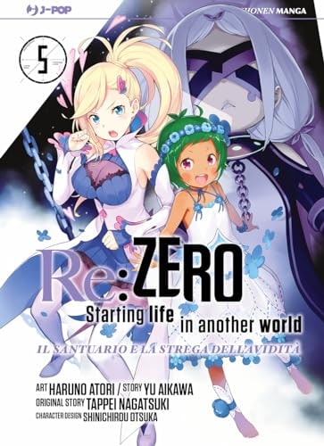 Copertina del manga Re:Zero Stagione Iv vol. 5, edizione italiana J-POP Edizioni di Atori, Aikawa & Nagatsuki