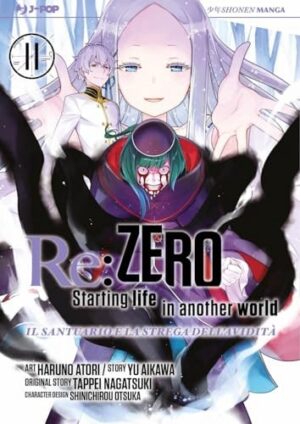 Copertina del manga Re:Zero Stagione Iv vol. 11, edizione italiana J-POP Edizioni di Haruno Atori