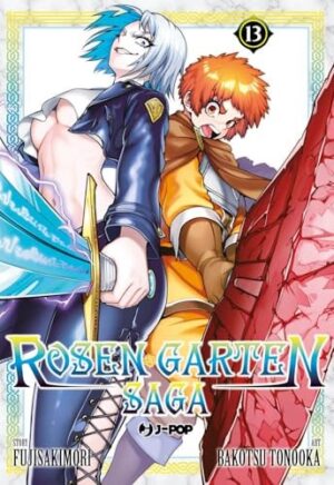 Copertina del manga Rosen Garten Saga vol. 13, edizione italiana J-POP Edizioni di Sakimori,Tonooka