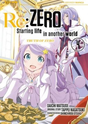 Copertina del manga Re:Zero Iii Stag.Truth of Zero vol. 4, edizione italiana J-POP Edizioni di Tappei Nagatsuki