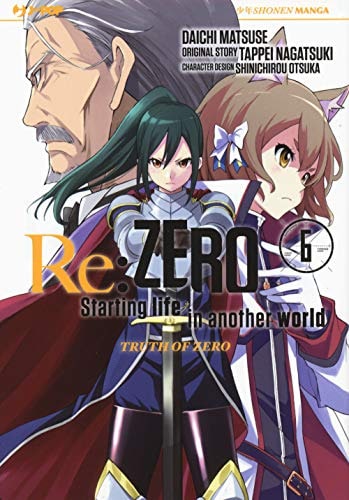 Copertina del manga Re:Zero Iii Stag.Truth of Zero vol. 6, edizione italiana J-POP Edizioni di Nagatsuki, Matsuse & Otsuka