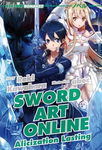 Copertina del manga Sao Novel vol. 18, edizione italiana J-POP Edizioni di Reki Kawahara & Abec