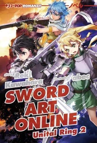 Copertina del manga Sword Art Online 23 Unital Ring Ii, edizione italiana J-POP Edizioni di Reki Kawahara