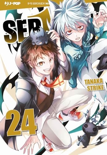 Copertina del manga Servamp vol. 24, edizione italiana J-POP Edizioni di Tanaka Strike