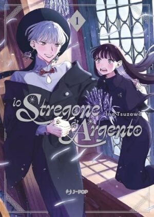 Copertina del manga Lo Stregone D'argento 1 (di 3), edizione italiana J-POP Edizioni di Ina Tsuzawa
