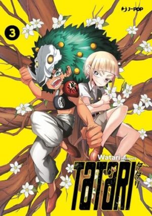 Copertina del manga Tatari vol. 3, edizione italiana J-POP Edizioni di Watari