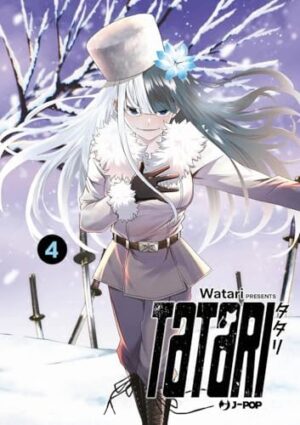 Copertina del manga Tatari vol. 4, edizione italiana J-POP Edizioni di Editore