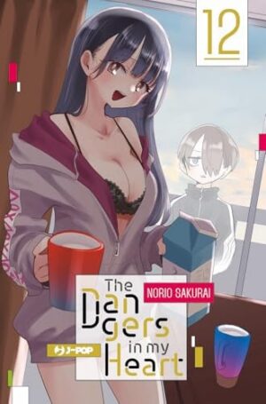 Copertina del manga The Dangers in My Heart vol. 12, edizione italiana J-POP Edizioni di Editore