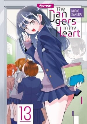 Copertina del manga The Dangers in My Heart vol. 13, edizione italiana J-POP Edizioni di Editore