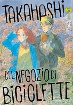 Copertina del manga Takahashi Negozio di Biciclette vol. 8, edizione italiana J-POP Edizioni di Arare Matsumushi