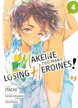 Copertina del manga Too Many Losing Heroines 4 (di 4), edizione italiana J-POP Edizioni di Itachi, Takibi Amamori