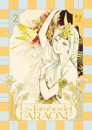 Copertina del manga La Tomba del Faraone vol. 2, edizione italiana J-POP Edizioni di Keiko Takemiya