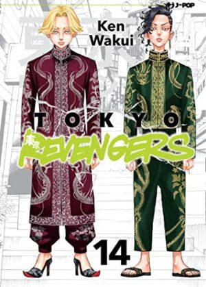 Copertina del manga Tokyo Revengers vol. 14, edizione italiana J-POP Edizioni di Ken Wakui
