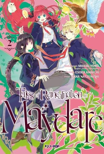 Copertina del manga Tales of Reincarnation in Maydare vol. 2, edizione italiana J-POP Edizioni di Midori Yuma, Esora Amaichi