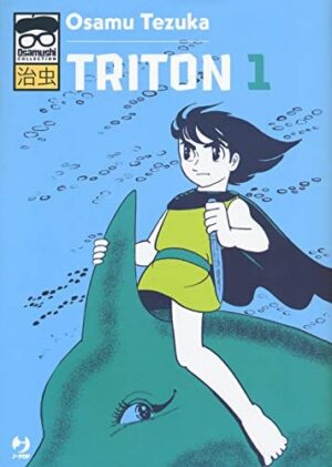 Copertina del manga Triton 1 - Osamushi Collection, edizione italiana J-POP Edizioni di Osamu Tezuka