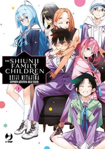 Copertina del manga The Shiunji Family Children vol. 1, edizione italiana J-POP Edizioni di Reiji Miyajima