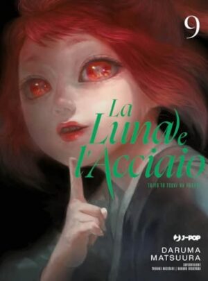Copertina del manga La Luna e L'acciaio vol. 9, edizione italiana J-POP Edizioni di Daruma Matsuura