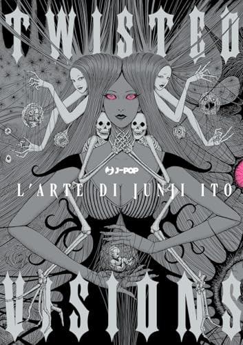 Copertina del manga Twisted Visions the Art of Junji It, edizione italiana J-POP Edizioni di Junji Ito