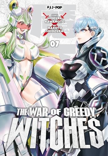 Copertina del manga The War of Greedy Witches vol. 7, edizione italiana J-POP Edizioni di Kawamoto,Shiozuka