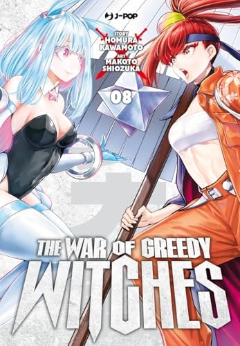 Copertina del manga The War of Greedy Witches vol. 8, edizione italiana J-POP Edizioni di Kawamoto,Shiozuka
