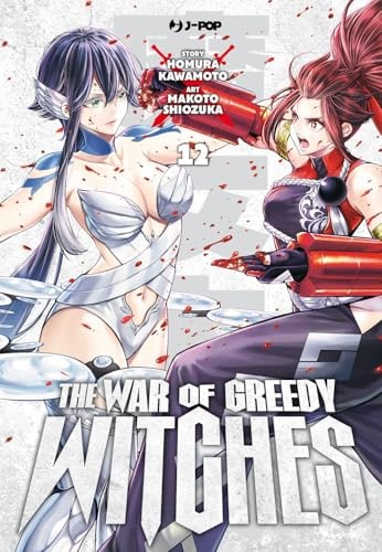 Copertina del manga The War of Greedy Witches vol. 12, edizione italiana J-POP Edizioni di Kawamoto,Shiozuka