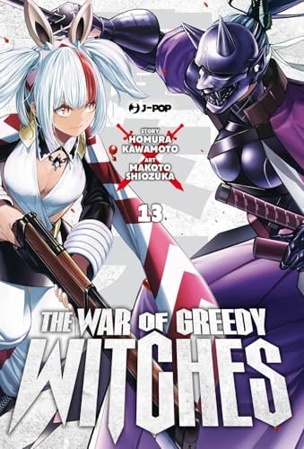 Copertina del manga The War of Greedy Witches vol. 13, edizione italiana J-POP Edizioni di Editore