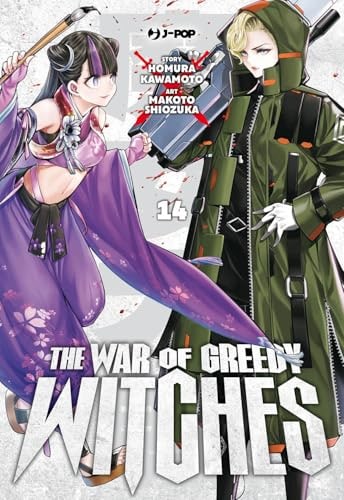 Copertina del manga The War of Greedy Witches vol. 14, edizione italiana J-POP Edizioni di Kawamoto,Shiozuka