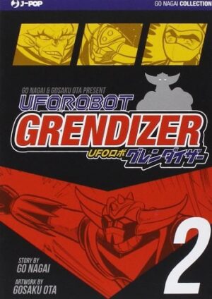 Copertina del manga Ufo Robot Grendizer vol. 2, edizione italiana J-POP Edizioni di Go Nagai