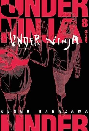 Copertina del manga Under Ninja vol. 8, edizione italiana J-POP Edizioni di Kengo Hanazawa