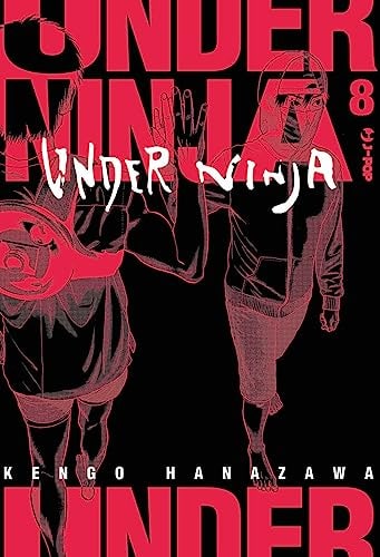 Copertina del manga Under Ninja vol. 8, edizione italiana J-POP Edizioni di Kengo Hanazawa