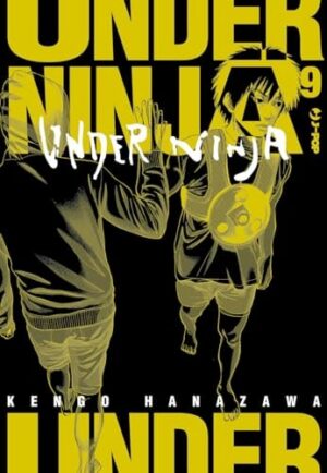 Copertina del manga Under Ninja vol. 9, edizione italiana J-POP Edizioni di Kengo Hanazawa