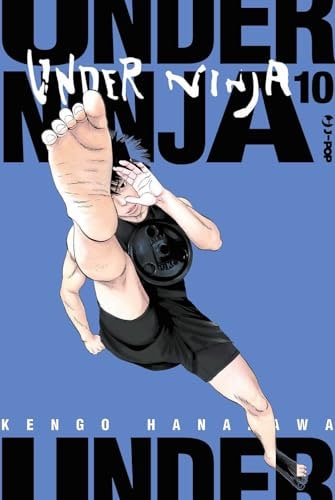Copertina del manga Under Ninja vol. 10, edizione italiana J-POP Edizioni di Kengo Hanazawa
