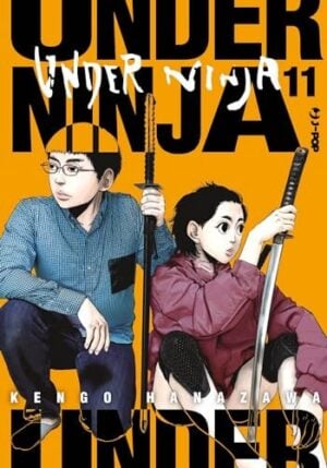 Copertina del manga Under Ninja vol. 11, edizione italiana J-POP Edizioni di Kengo Hanazawa