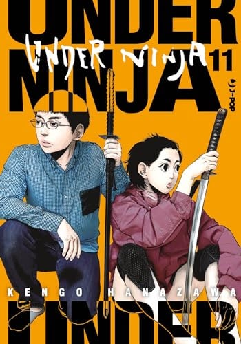 Copertina del manga Under Ninja vol. 11, edizione italiana J-POP Edizioni di Kengo Hanazawa