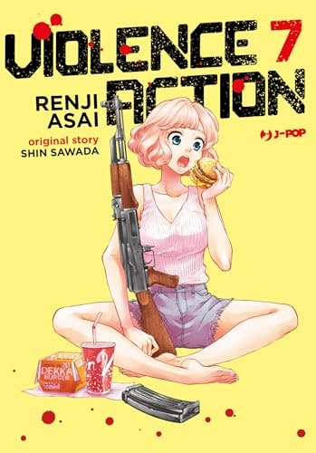 Copertina del manga Violence Action vol. 7, edizione italiana J-POP Edizioni di Shin Sawada & Renji Asai