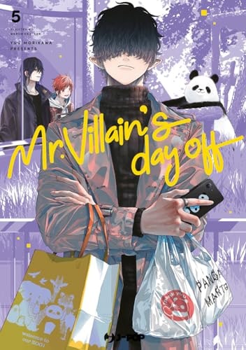 Copertina del manga Mr. Villain's Day Off vol. 5, edizione italiana J-POP Edizioni di Yu Morikawa