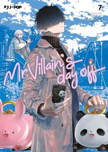 Copertina del manga Mr. Villain's Day Off vol. 7, edizione italiana J-POP Edizioni di Yu Morikawa